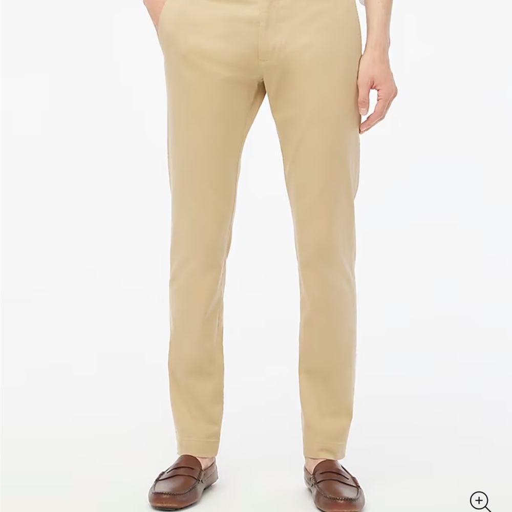 J. Crew Factory Tan Chinos Slim Fit